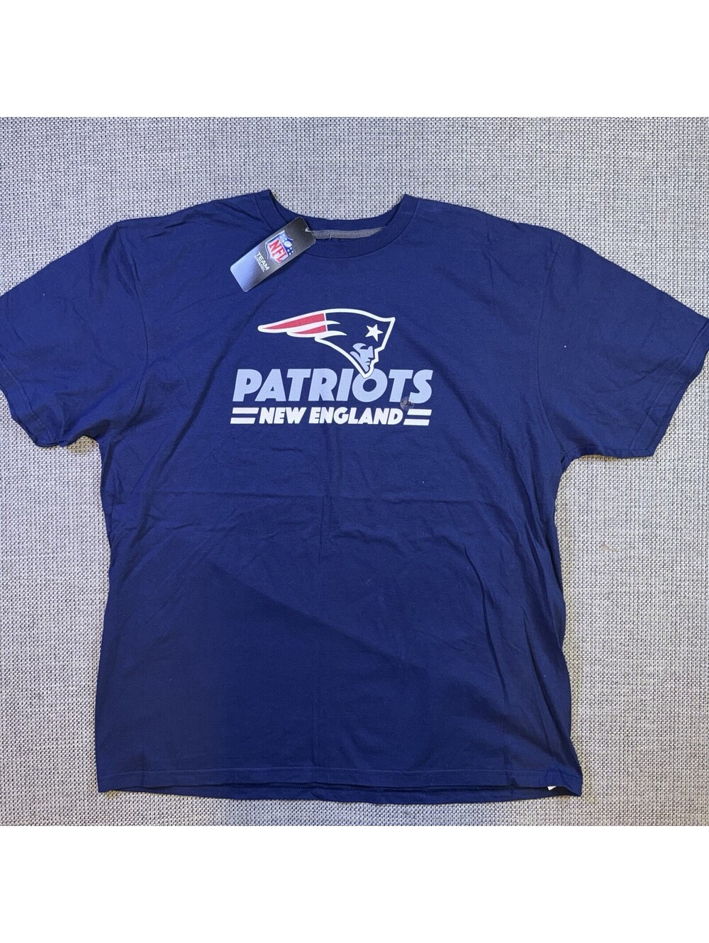 New England Patriots Majestic T-Shirt Men’s 2XL Navy NFL NWT